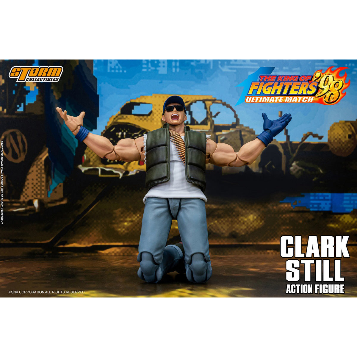 Storm Collectibles SKKF17 KOF 98UM SKKF17 CLARK STILL Action Figure
