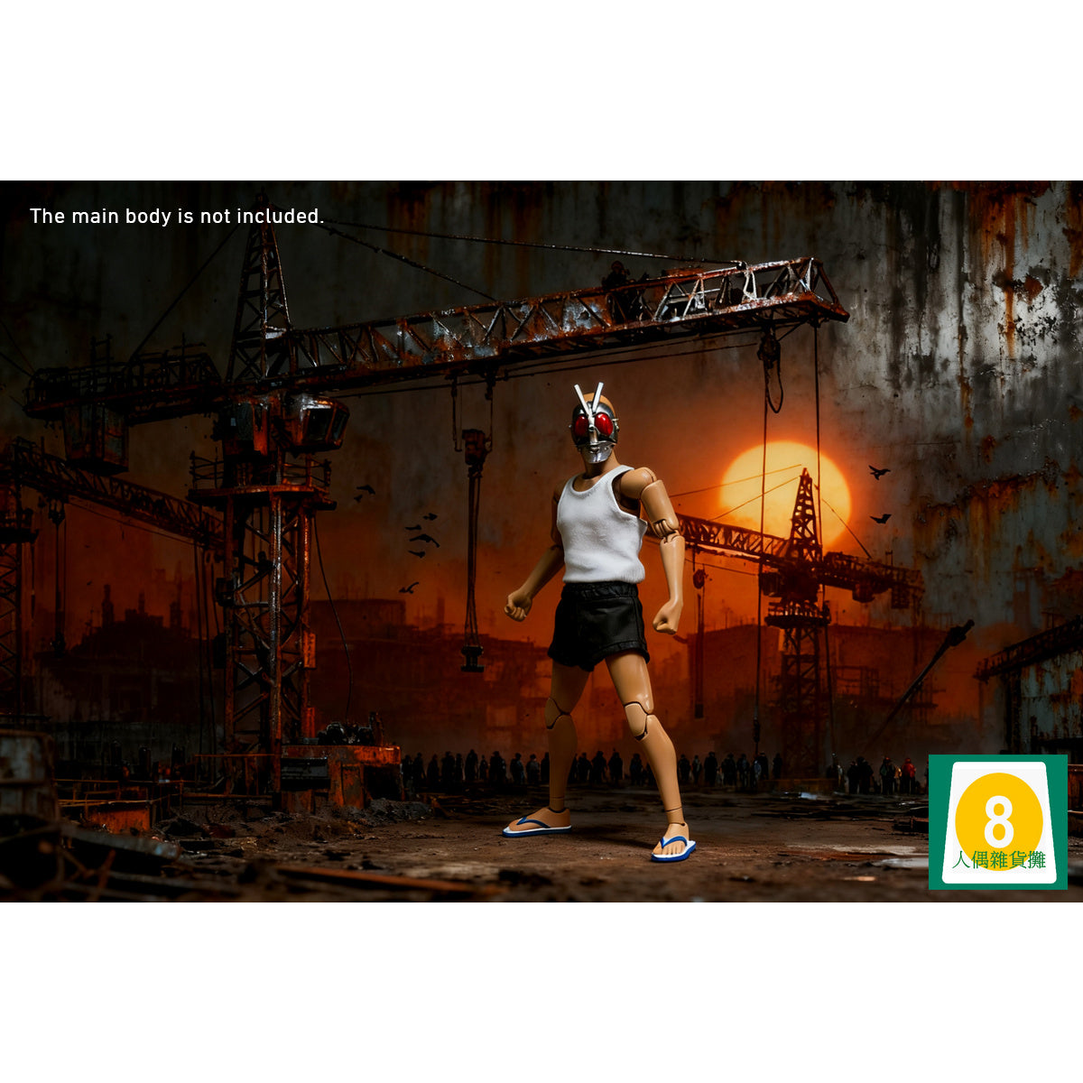 Doll No.8 Convenience Store Mask Doll Accessory Fit Action Figure