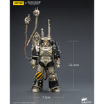 JOYTOY Warhammer The Horus Heresy Iron Warriors Warsmithwith Graviton Crusher Hammer & Legion Praevian with Bolt Pistol 1/18 Scale Action Figure