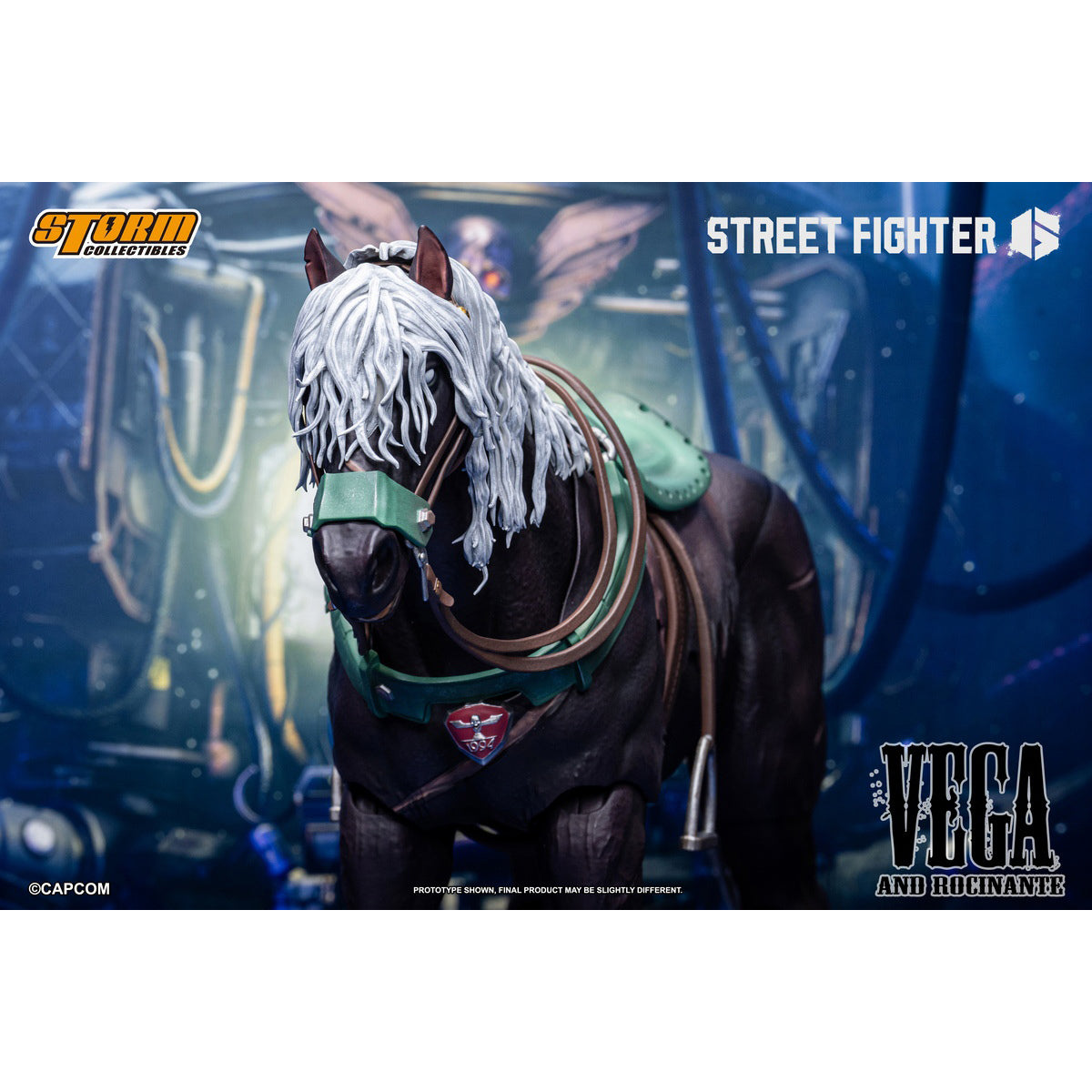 Storm Collectibles CPSF32 Street Fighter 6 M. Bison & Rocinante 1/12 Scale Action Figure