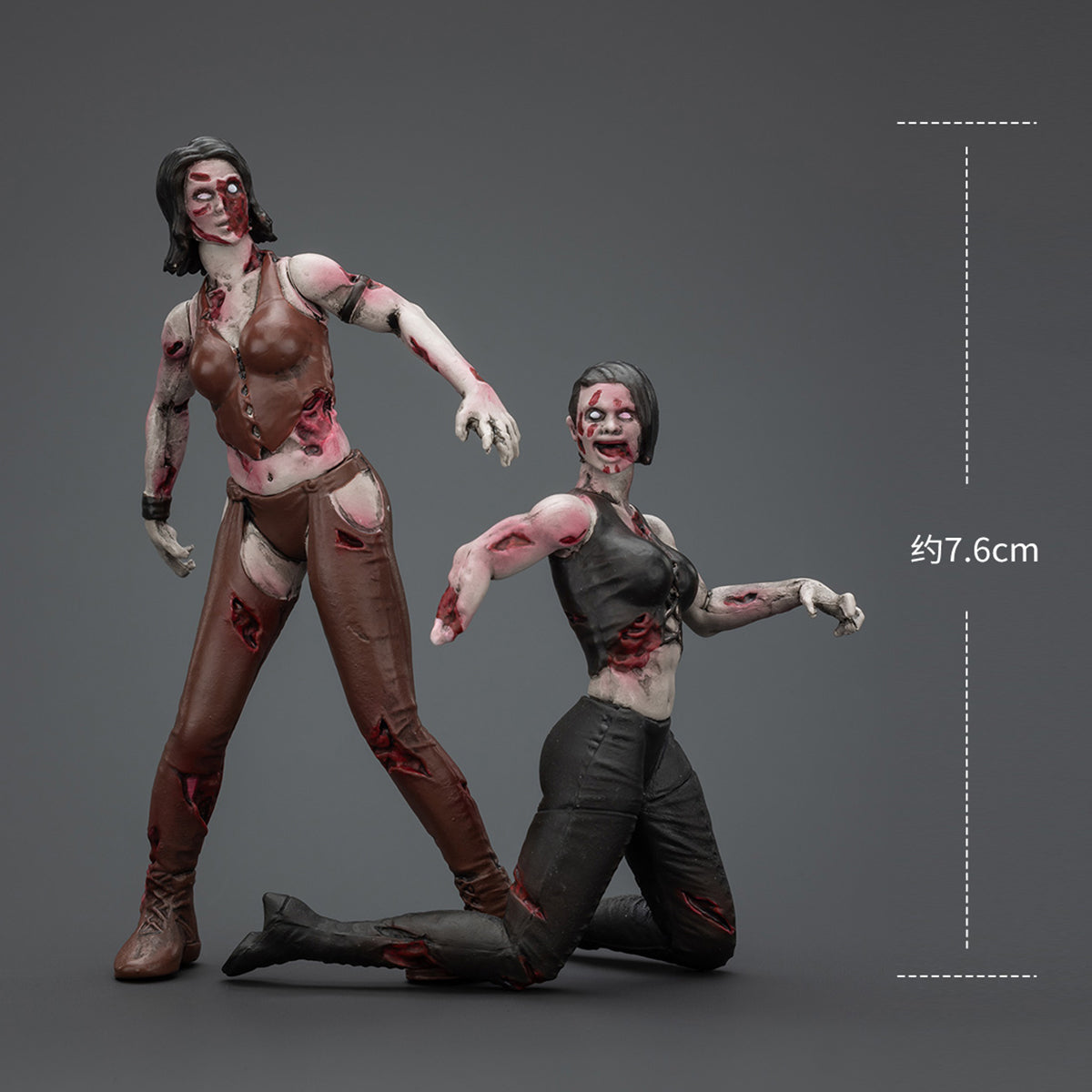 (Only Shipped to the US) JOYTOY 1/25 Dark Source Zombie Figure Female Wrestlers JT01581 Action Figures