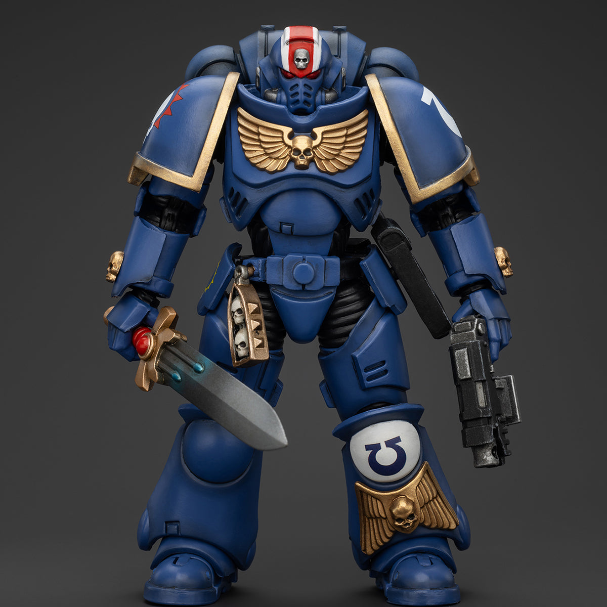 (Only Shipped to the US) JOYTOY Ultramarines Heroes of the Chapter Primaris Lieutenant Erastus 1/18 Warhammer 40,000 Reissue Action Figures