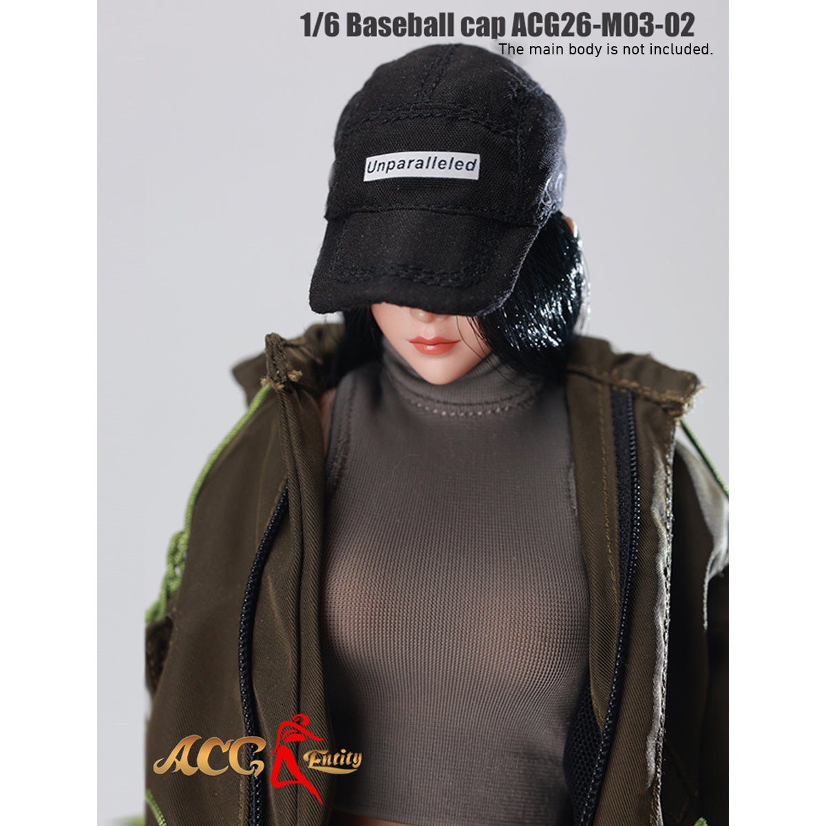 JIAOUDOLL Baseball Cap Trendy Peaked Cap ACG26-M03-02 1/6 Scale Doll Accessory Fit Action Figure