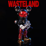 WeArtDoing Time Warrior Series Wasteland: Space Mouse Crimson Red Action Figure
