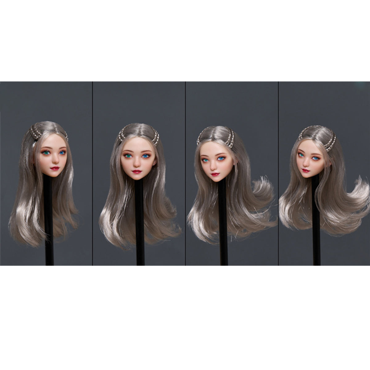 Z6TOYS Lele ZC015A 1/6 Heterochromatic Movable-Eye Head Sculpt