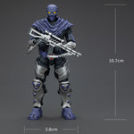 Figura de acción JOYTOY TMNT-Shredder y Foot Clan A\B