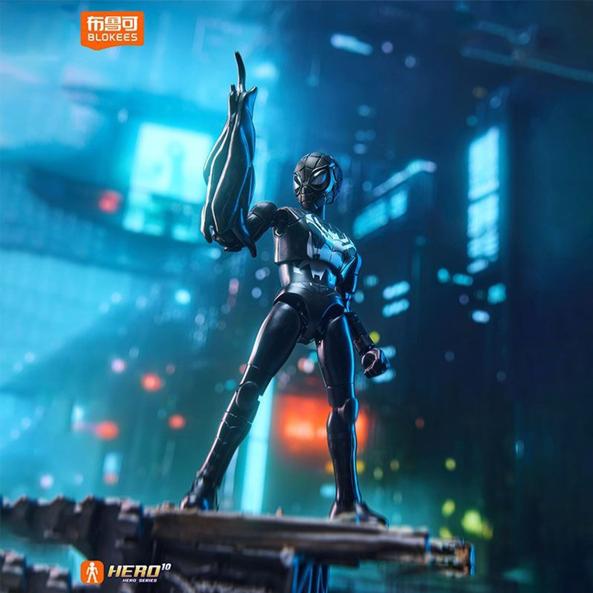 Blokees Marvel Heroes Galaxy Version Vol.5 Spider-Man 81145 Blind Box Figure