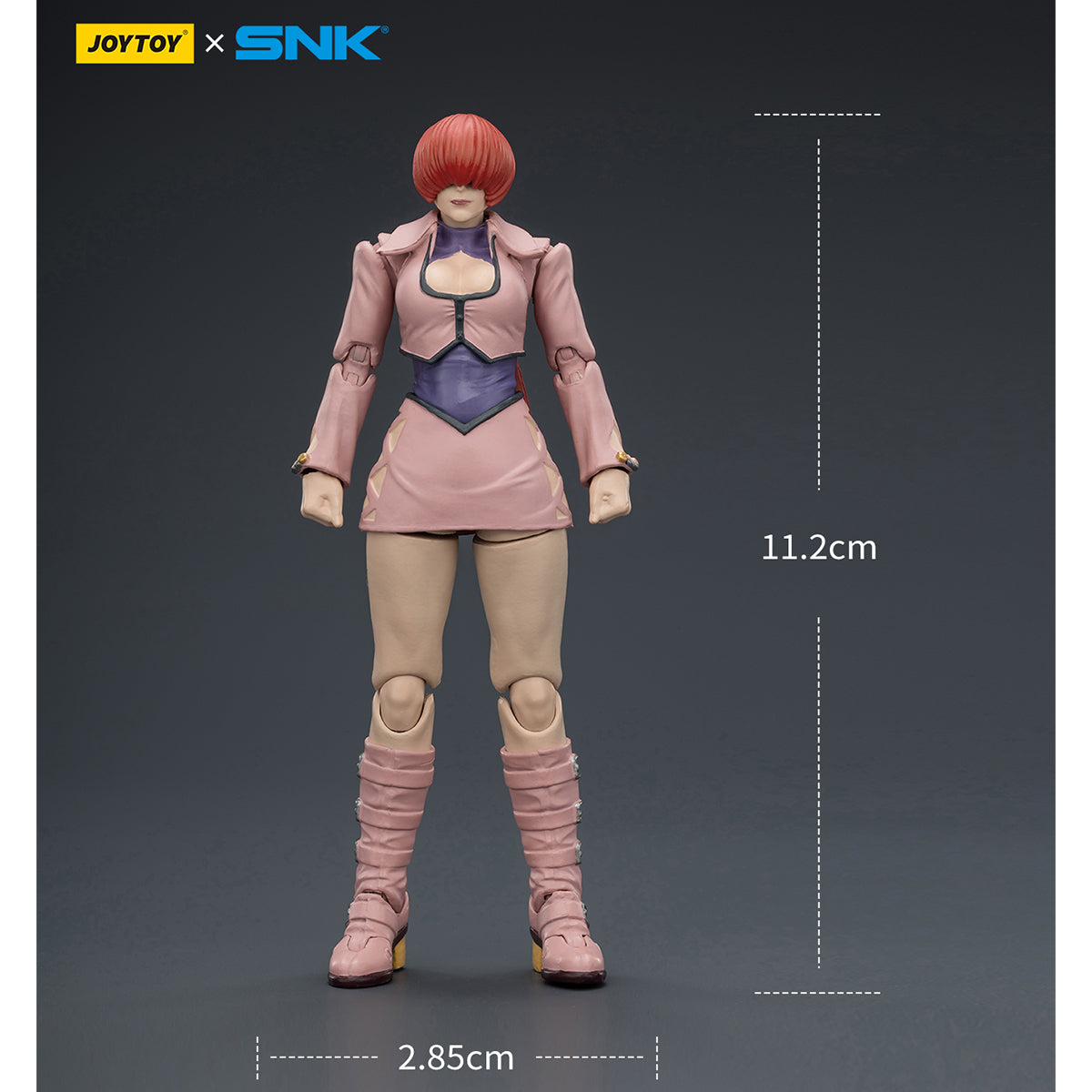 JOYTOY KOF'98UM Orochi Team Chris & Shermie & Yashiro Nanakase 1/18 Scale Action Figure