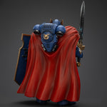 Figuras de acción de la Guardia de Honor Victrix de los Ultramarines JOYTOY con escudo antitormentas y espada de energía