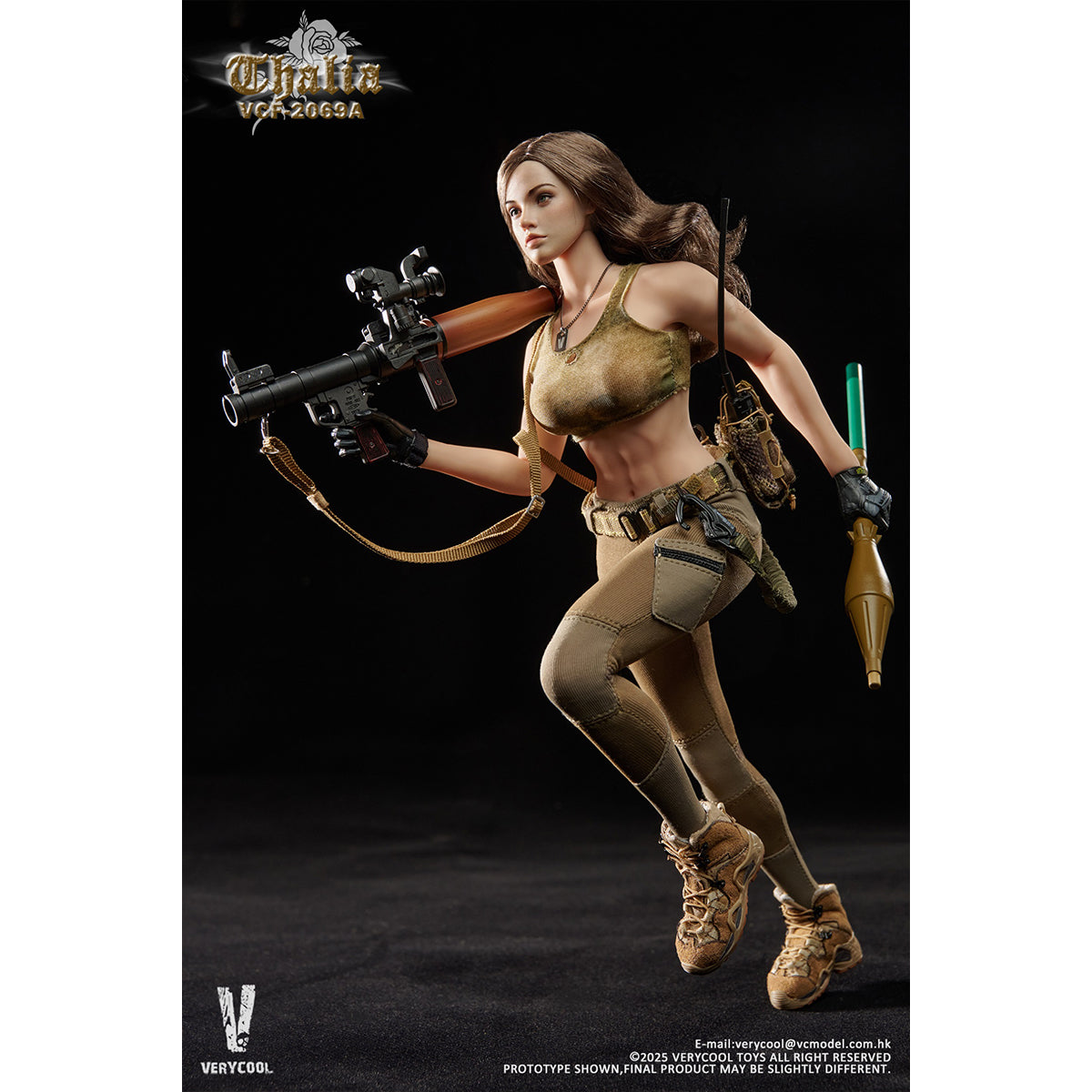 VERYCOOL Desert Female Soldier - Thalia 1/6 Scale Action Figure