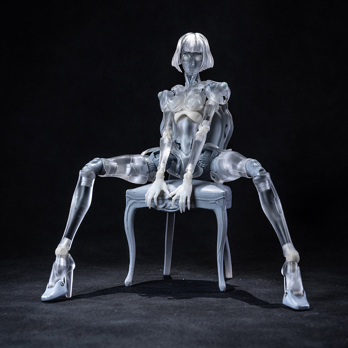 GUKE Workshop AI Agent-Femella C1 Transparent Edition Action Figures