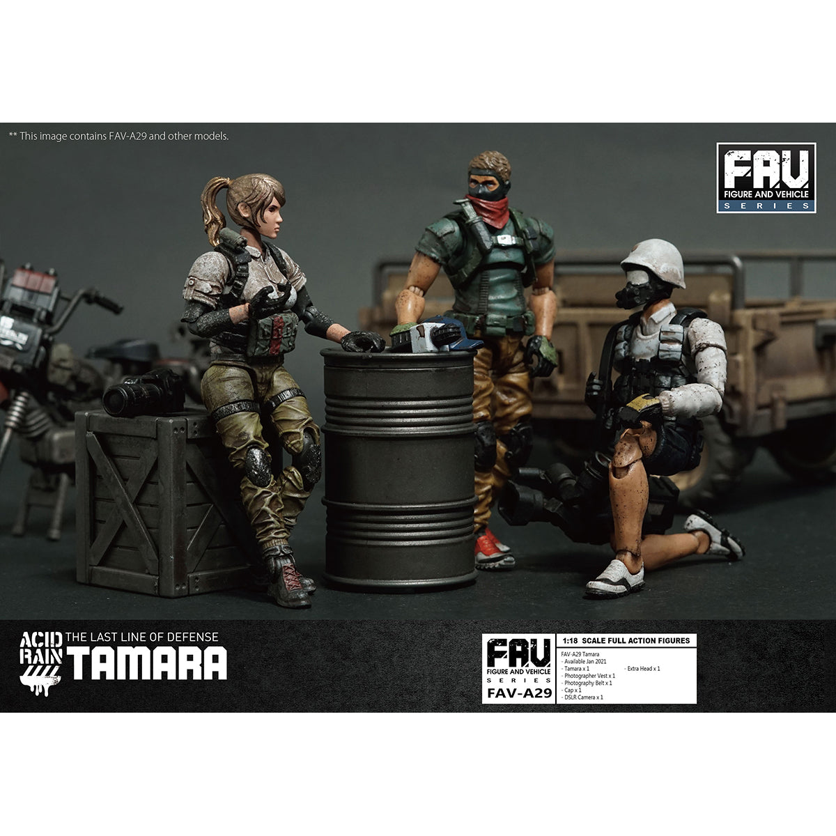 Figurines d'action Tamara Acid Rain World de TOY ALLIANCE