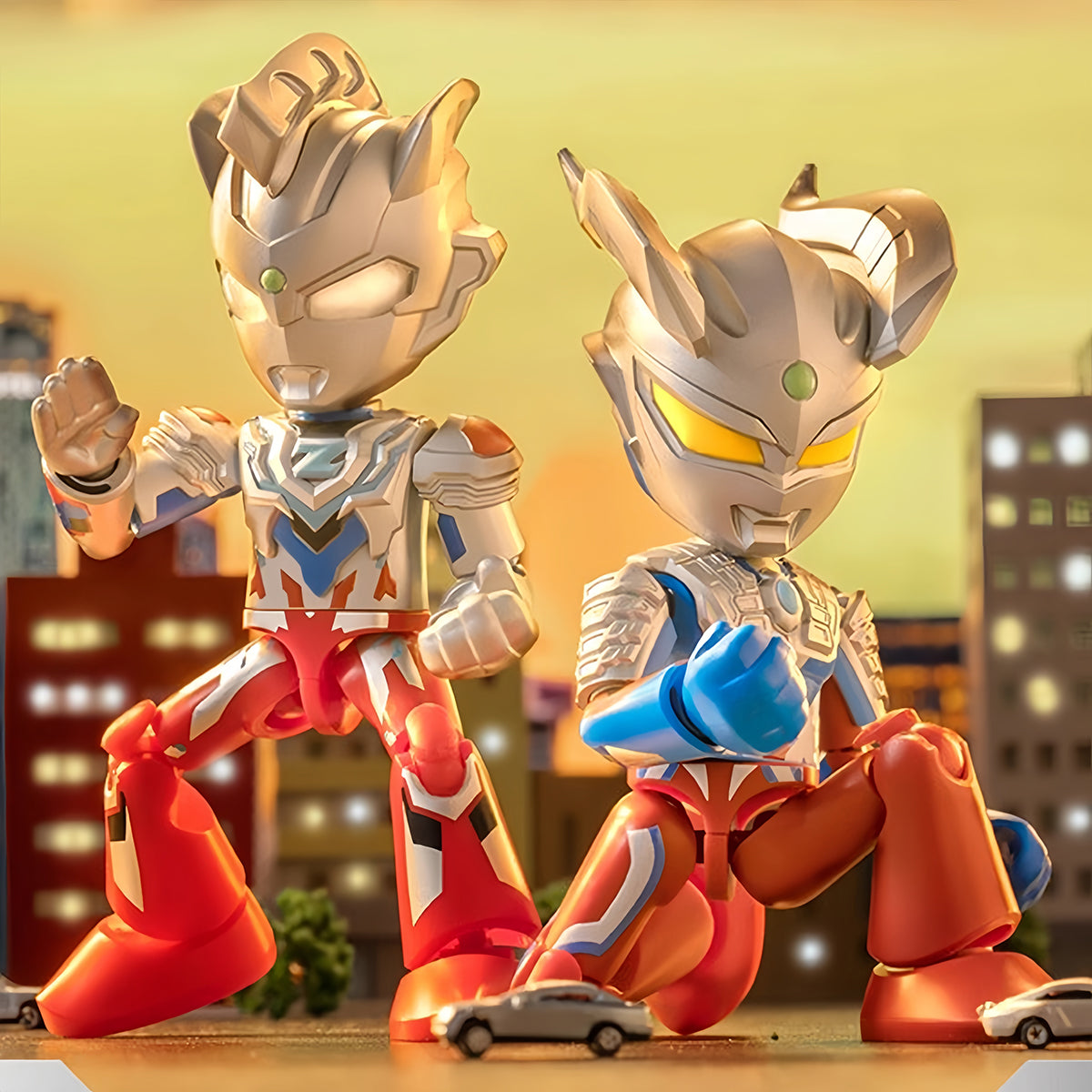 Blokees Ultraman Magic Edition Ultra Partners EP1 Conjunto de 4 figuras de acción Conjunto completo