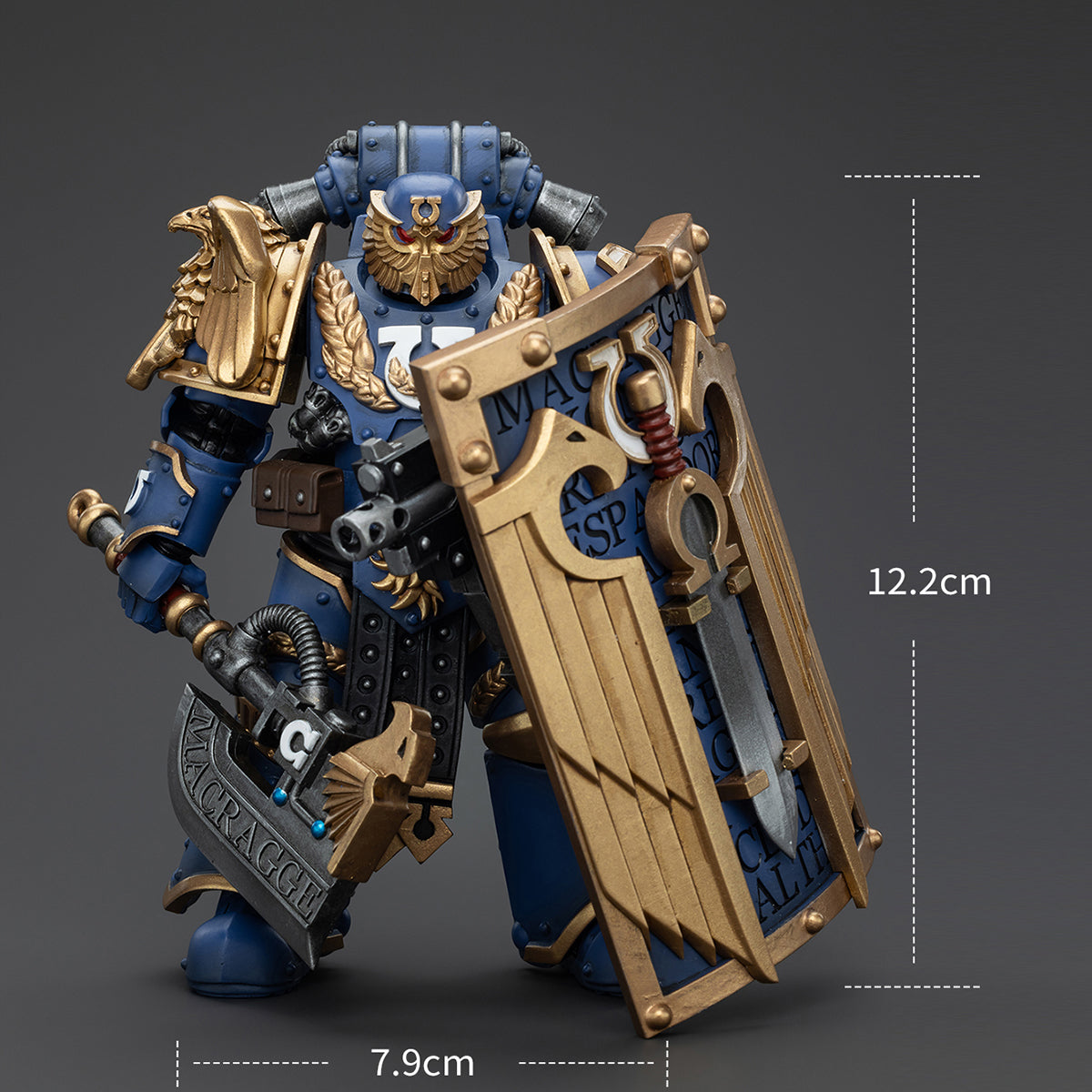 JOYTOY Warhammer The Horus Heresy Ultramarines Invictarus Suzerain Squad Suzerain 5 Action Figure