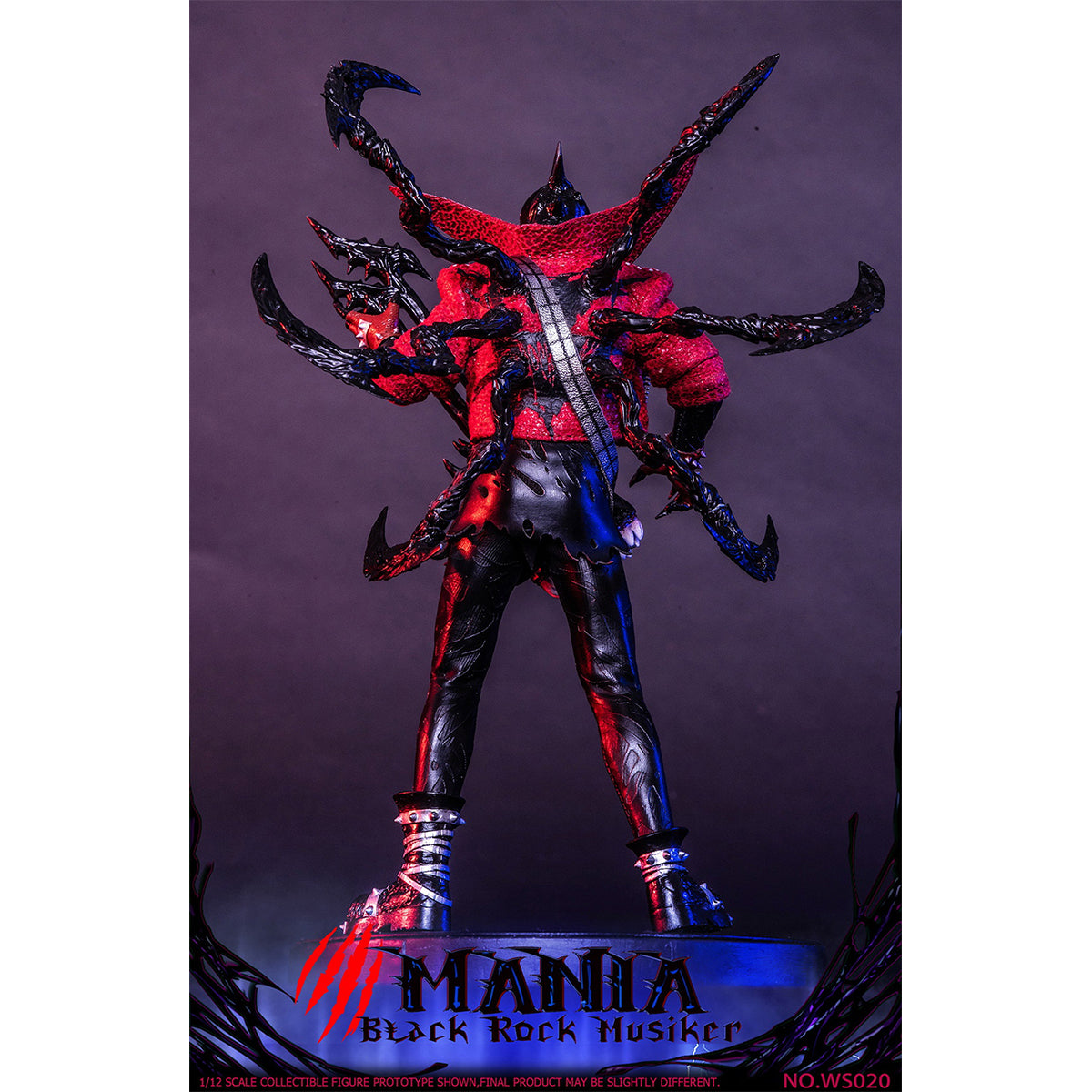War Story Black Rock Musician Mania Action Figure