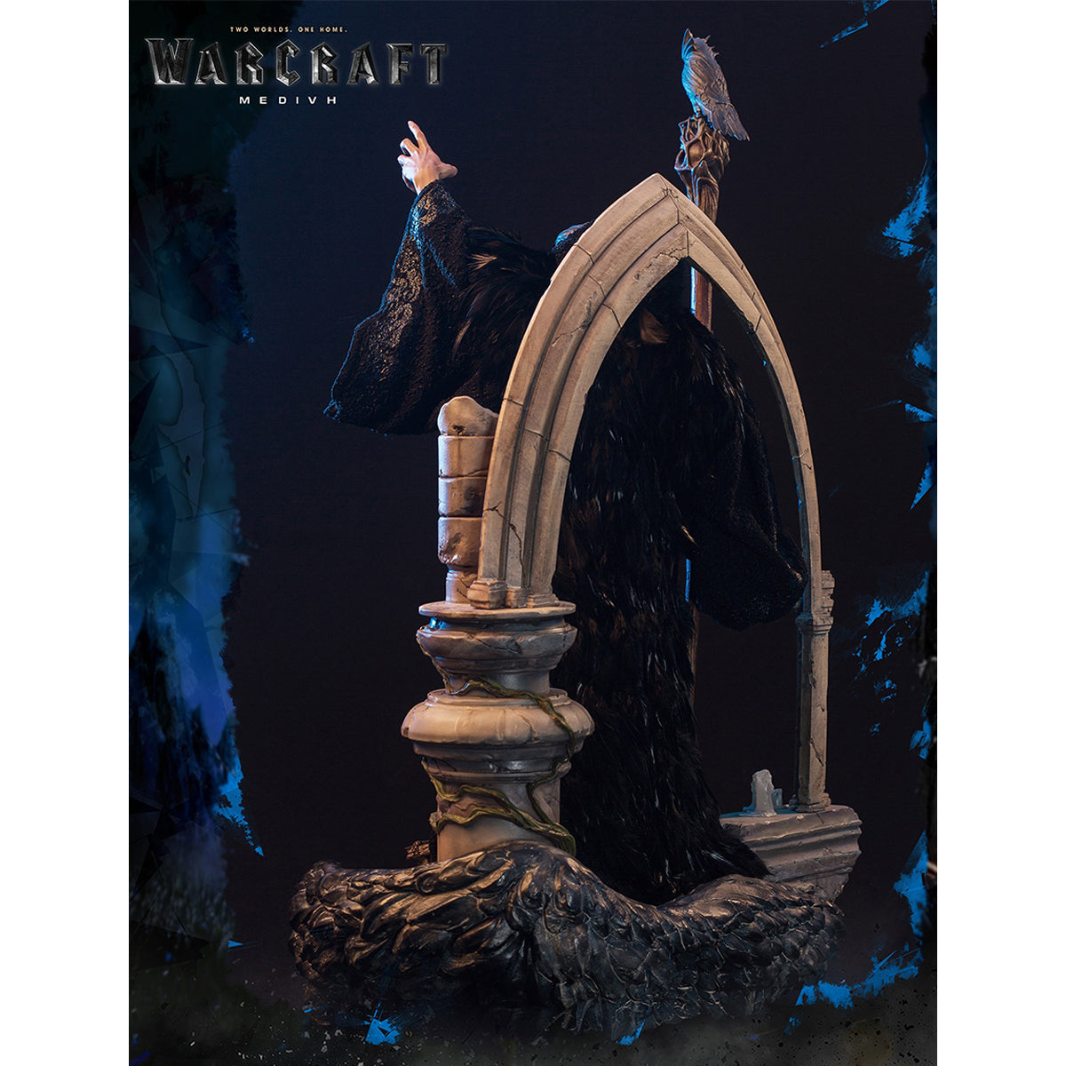 DAMTOYS Epic Series: Warcraft movie – Medivh 27-inch Premium Art Statue