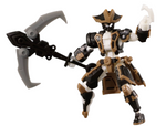 Kits de maquettes en plastique KEMO FIFTYSEVEN : Marionnette Armoreo – Figurines de collection du capitaine pirate MR.J à l'échelle 1:24 (MR.J)