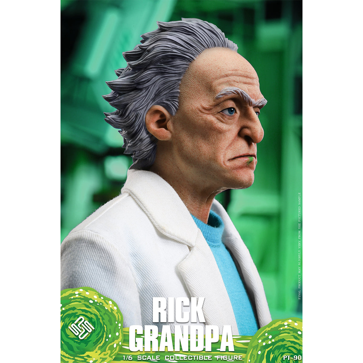 PRESENT TOYS Rick Grandpa Action Figures