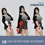 ZYTOYS, AK47 Assault Rifle/P90 WWII Gun Rifle Weapon Gun Model Doll Accessory for 12-inches Action Figurine