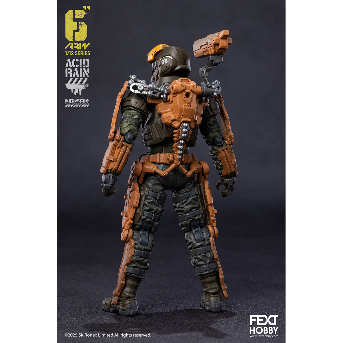 FEXT HOBBY Acid Rain World: Novark FXH-AR-001 THAME/FXH-AR-002 WAR BANNER/FXH-AR-003 SKULLWELDER/FXH-AR-004 PROTEUS 1/12 Scale Action Figure