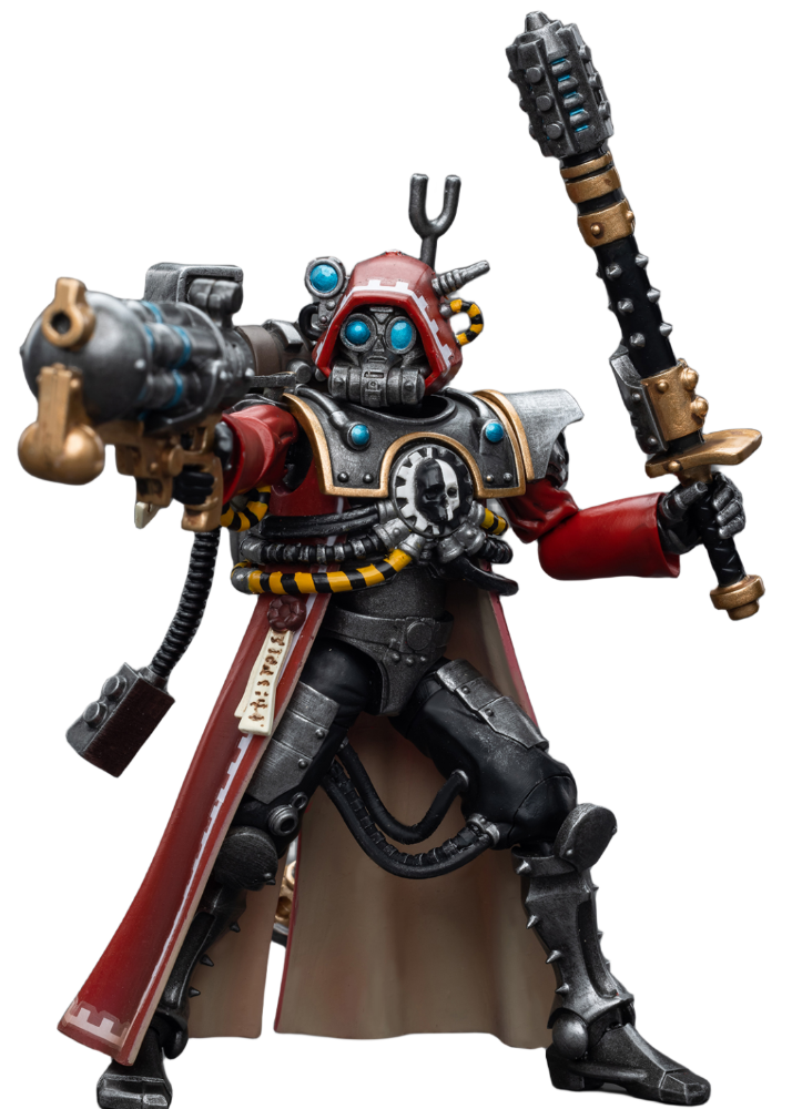 HiPlay JoyToy 40K Collectible Figure: Adeptus Mechanicus Skitarii Ranger Alpha 1:18 Scale Action Figures JT7844 (Ranger Alpha)