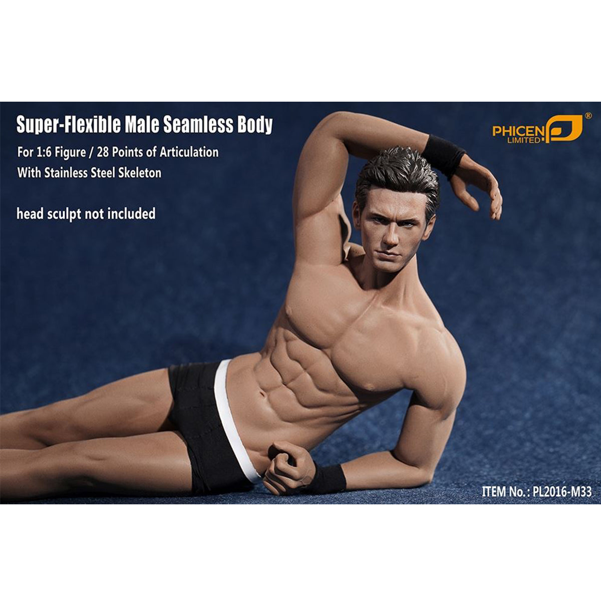 TBLeague, Seamless Male Muscular Body Suntan-Skin, Action Figures Body