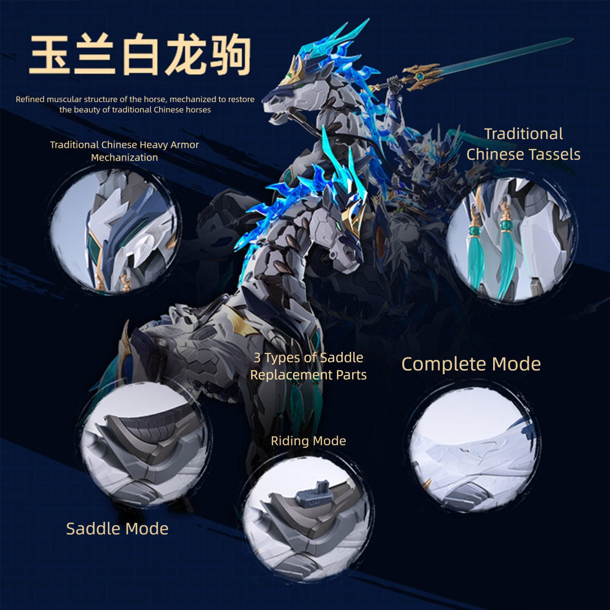 Motor Nuclear Zhao Yun MNP-XH05A Assembly Model Kits
