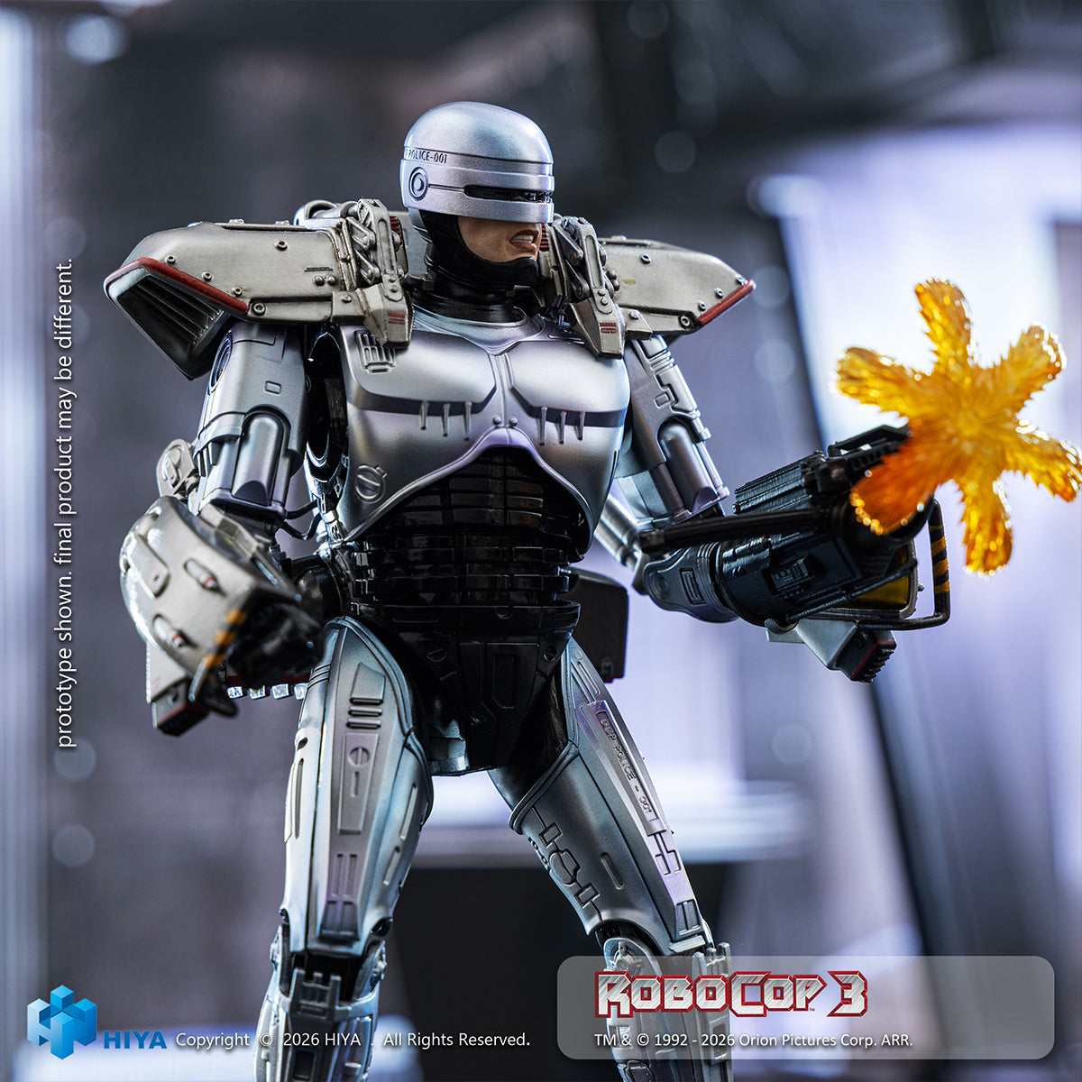 HIYA RoboCop 3 Exquisite Super Series ESR0306 RoboCop 1/12 Scale Action Figure
