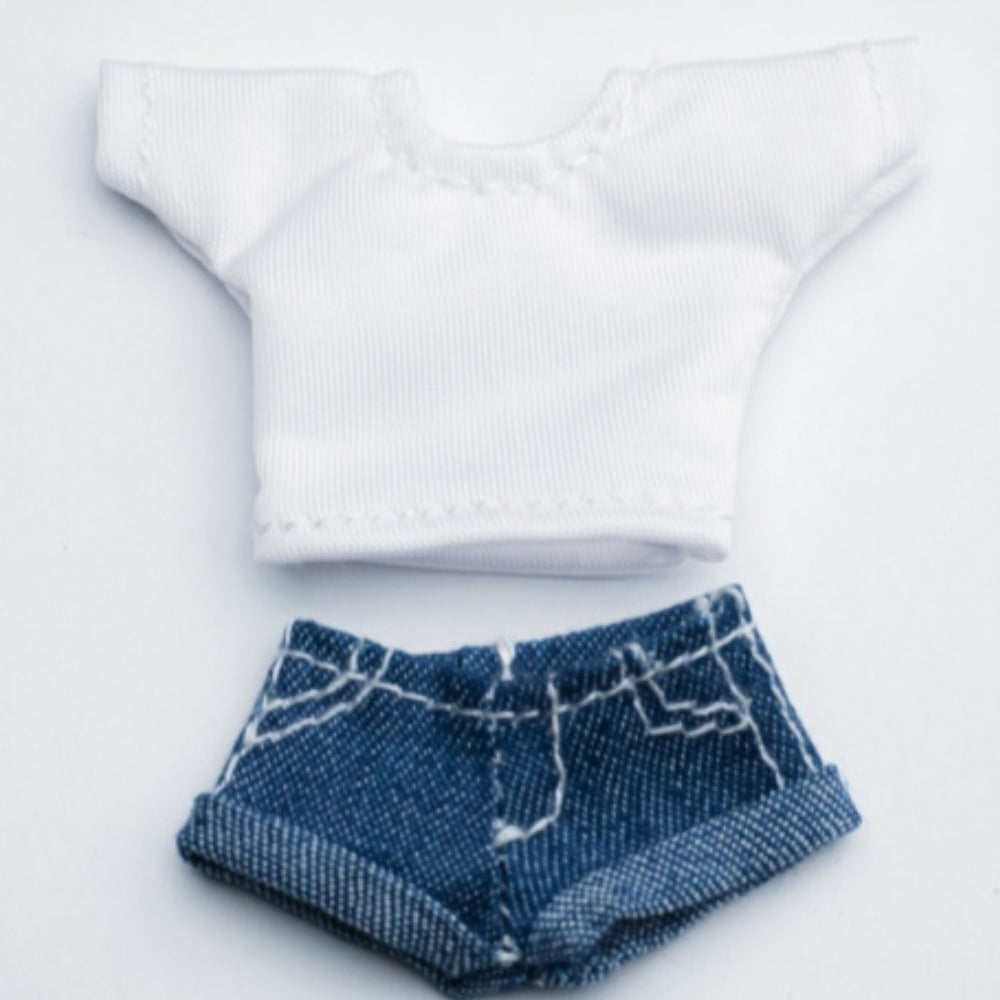 KOTOBUKIYA C-010 1/12 Scale Figure Doll Clothes: Denim Clothing for 6-Inch Collectible Action Figure