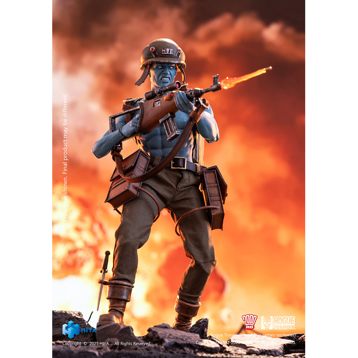 HIYA Rogue Trooper ESR0251 1/12 Scale Action Figure