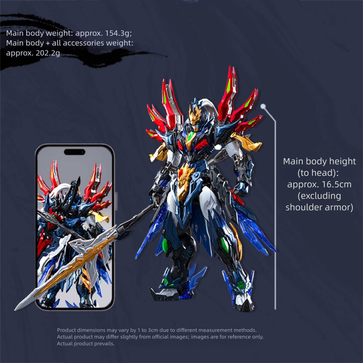 Motor Nuclear Legend of Star General Xiang Yu Assenbly Model Kits