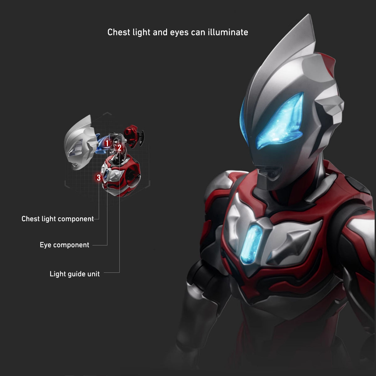 Blokees Ultraman Noah & Ultraman Geed Legendary Edition Assembly Model Kits