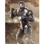 Figurine de collection ZD Toys série anniversaire : Iron Man MK2, édition illuminée, hauteur 18 cm