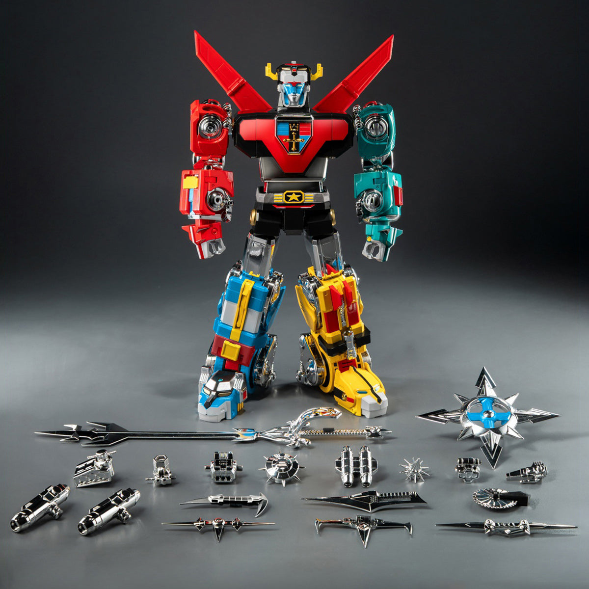 Threezero Voltron Retro Toy Edition Action Figures