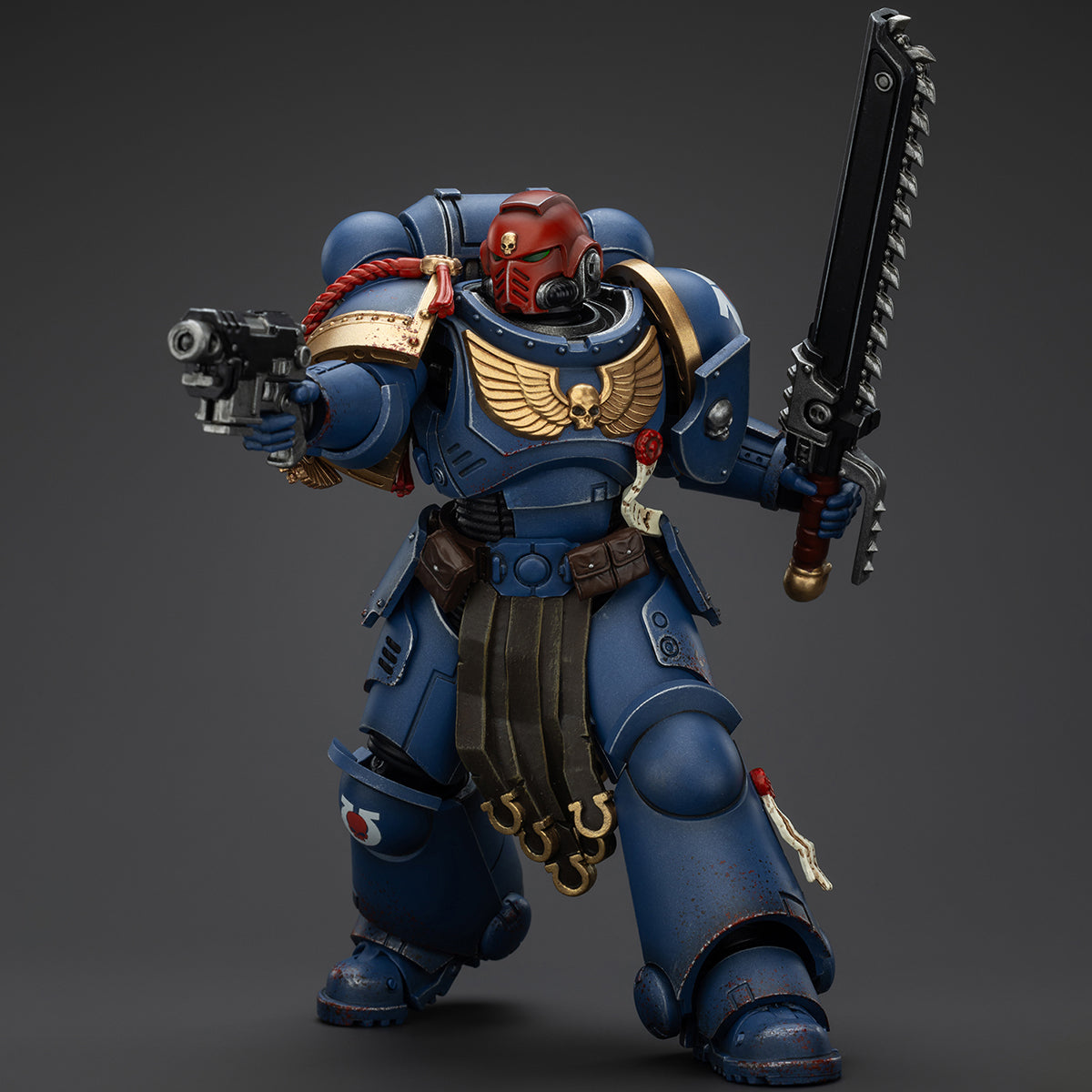 (Only Shipped to the US) JOYTOY Warhammer 40,000 Ultramarines Sergeant Gadriel-Collectors Edition 1/18 Action Figure
