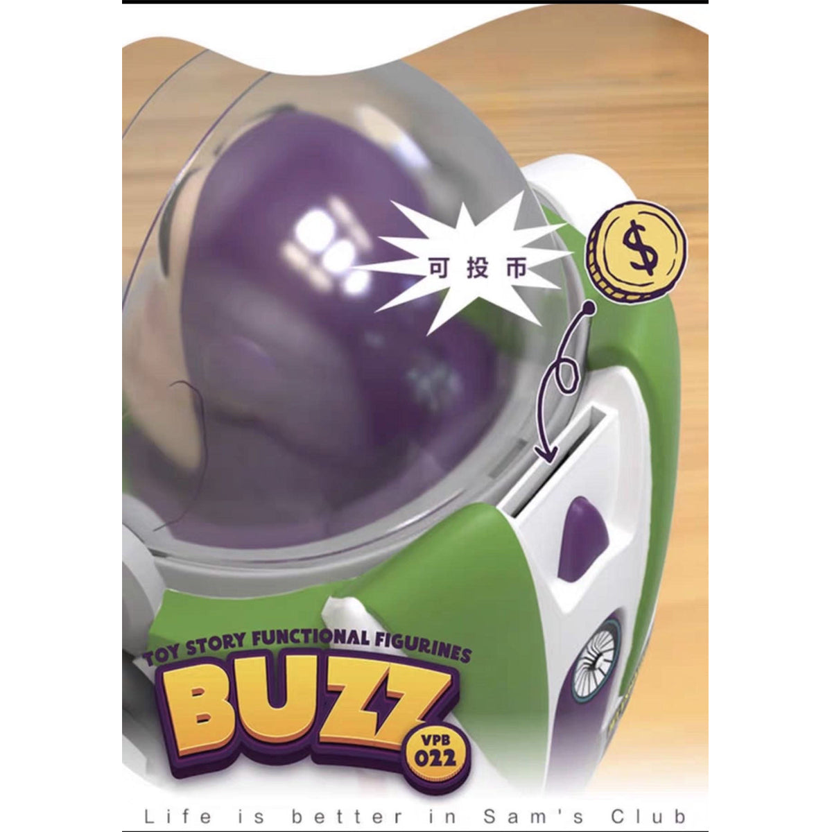 Beast Kingdom VPB-022 Toy Story Functional Figurines: Buzz Art Statue