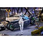 Animester Girls' Frontline 2: Exilium Klukai Action Figure Set with Motorcycle Vehicle 1/12 Scale