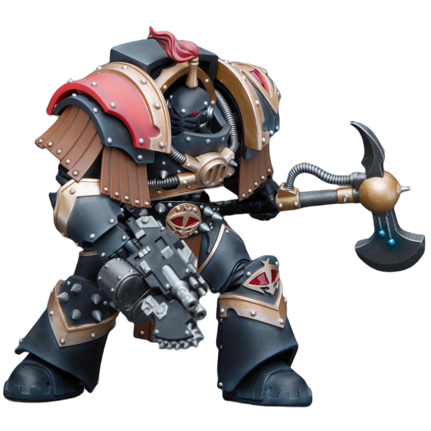 JOYTOY Sons of Horus JT9718 Justaerin Terminator Squad Justaerin with Carsoran Power Axe 1/18 Scale Action Figure