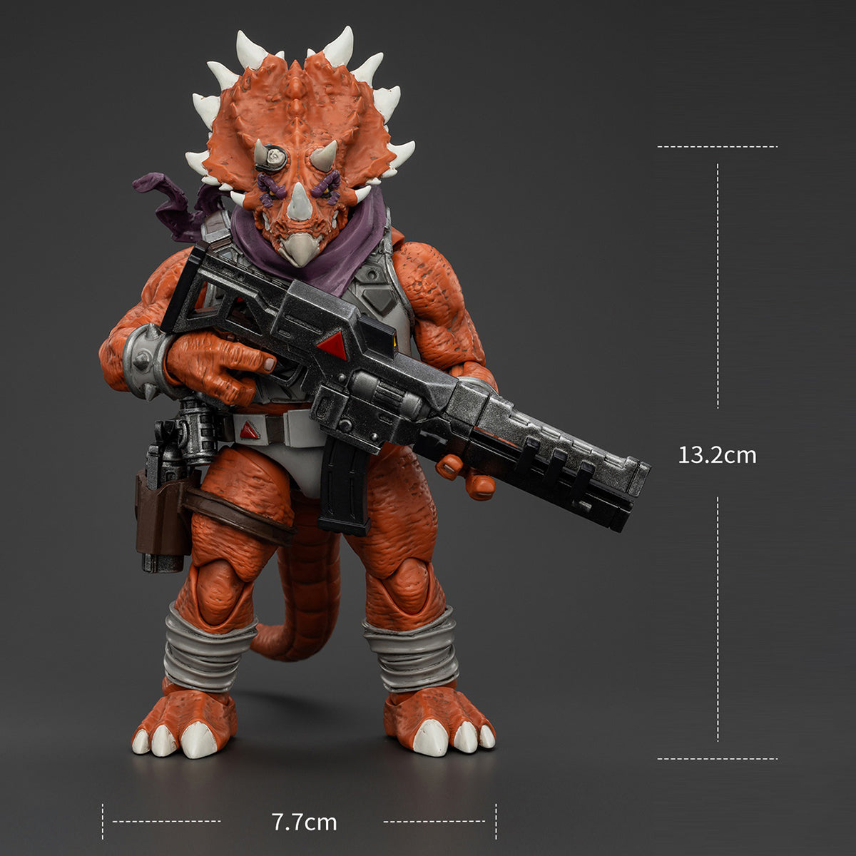 JOYTOY TMNT Casey Jones & Triceraton Infantryman & Adjutant Zork & Captain Zorax Action Figures