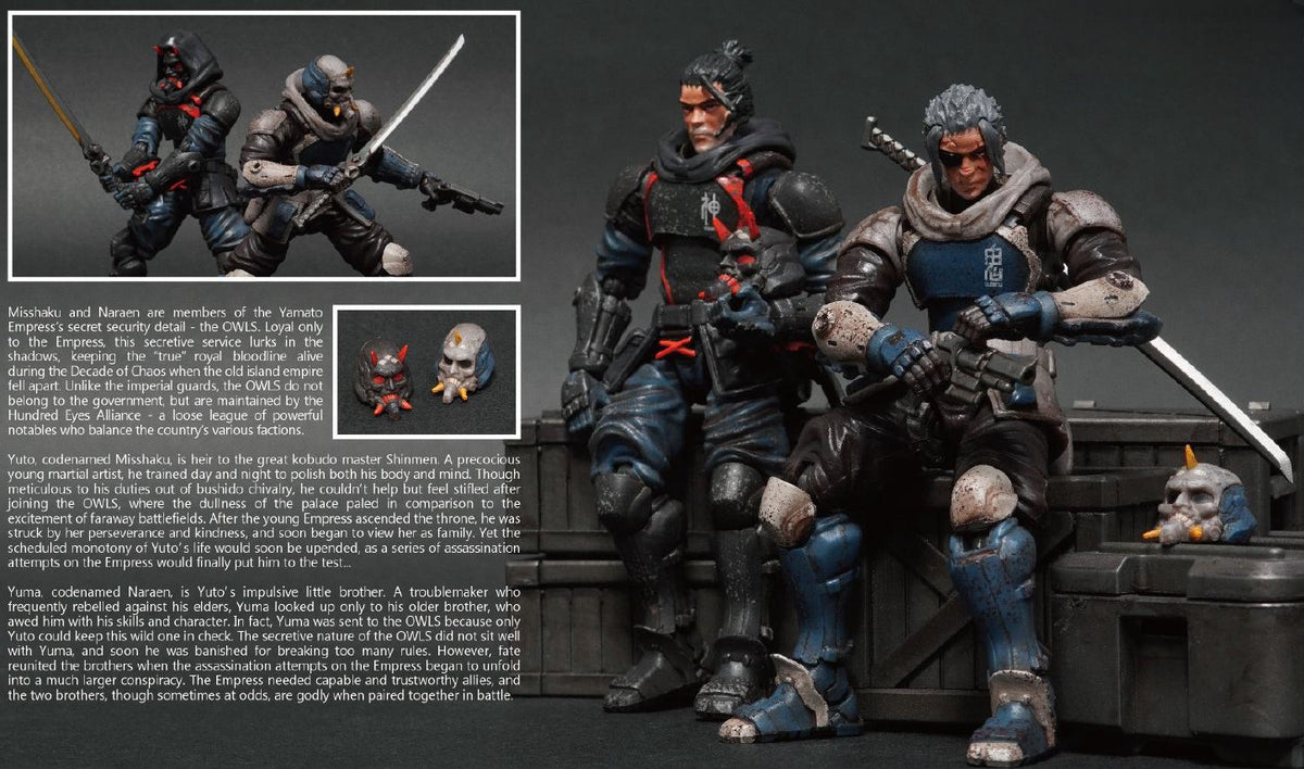 Toys Alliance Acid Rain Misshaku & Naraen FAV-A46 1/18 Scale Action Figures