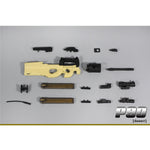 ZYTOYS, P90 Submachine Weapon Gun Model, Doll Accessory for 12-inches Action Figurine
