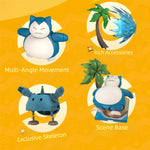 (Only Shipped to the US) BLOKEES Pokémon Classic Edition L - Snorlax 74106 Model Kit