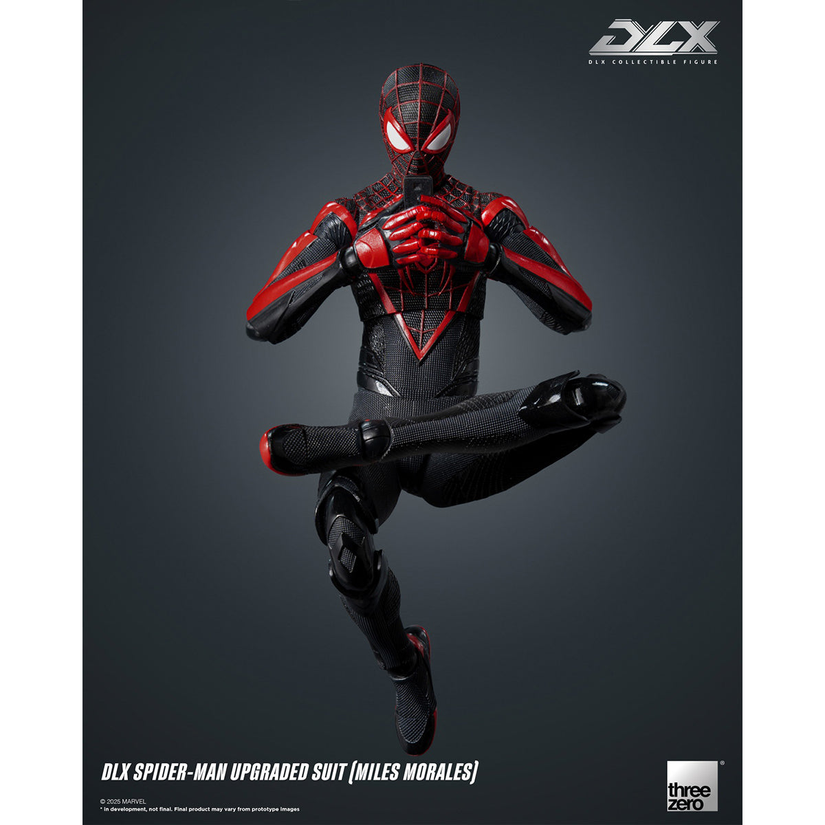 Threezero Marvel's Spider-Man 2 DLX Spider-Man Upgraded Suit (Miles Morales) Action Figure