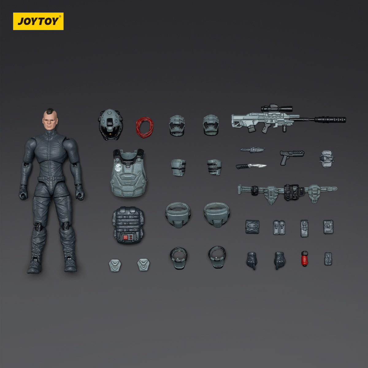JOYTOY Dark Source APOC Series Storm Lucis Fire Support Type Mech & UNSC Mirage Squad 1/25 Scale Action Figure