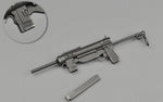 ZYTOYS 1/6 Scale M3 Submachine Gun Grease Gun Model ZY2005 Action Figure Accessory with Silencer and Magazines