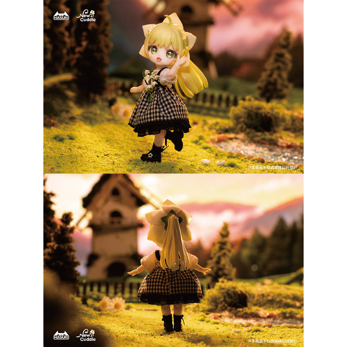 HASUKI Fiori Main Body & Doll Clothes Set 1/12 Scale Action Figure