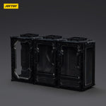 JOYTOY Individual Soldier Hangar Display Case Shadow Black Titanium Grey Starhunt Green 1/25 Scale Fit JOYTOY Series Action Figure
