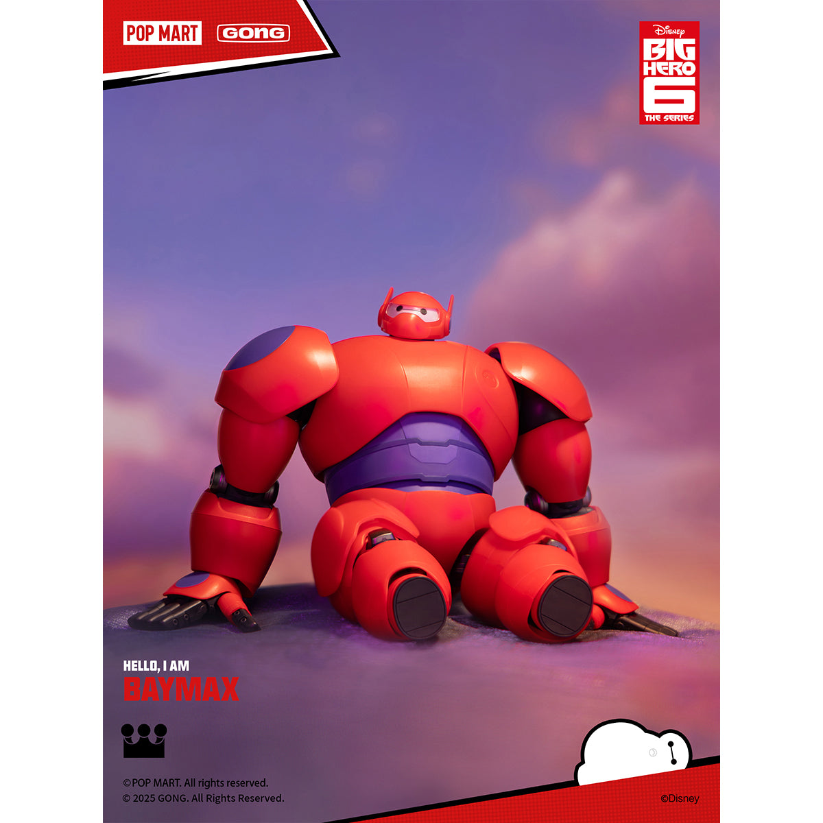 GONG Big Hero 6 Baymax Assembly Model Kits
