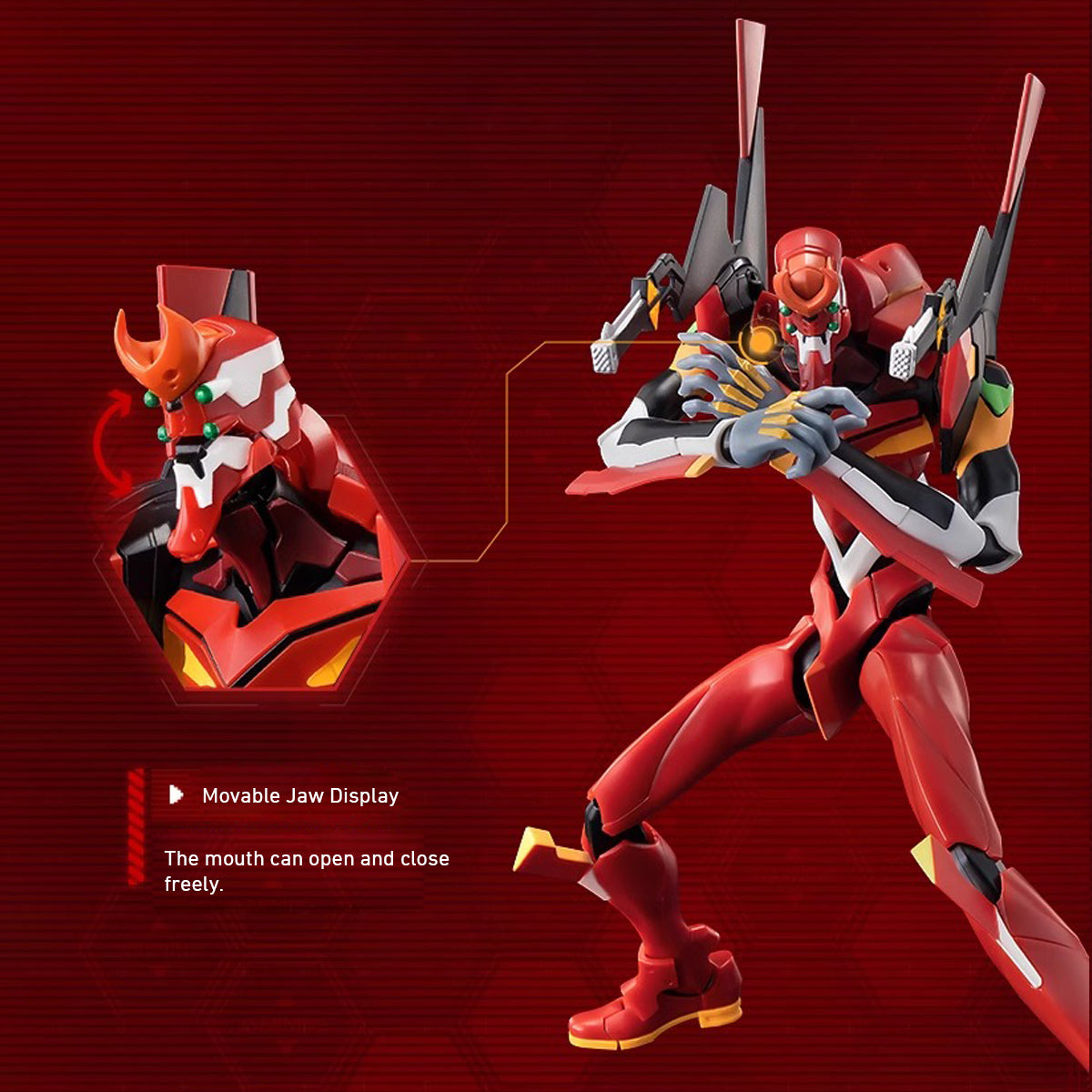 Kits de modelos de ensamblaje Blokees Neon Genesis Evangelion EVA Unit-02 Legend Edition