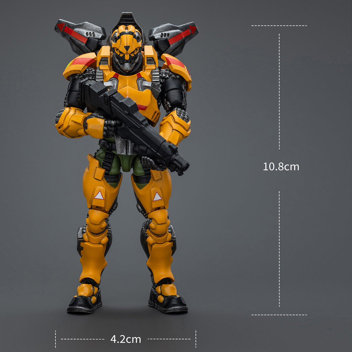 HiPlay JoyToy Infinity Collectible Figure: Yu Jing Black Ops Tiger Soldier, Male 1:18 Scale Action Figures JT5819